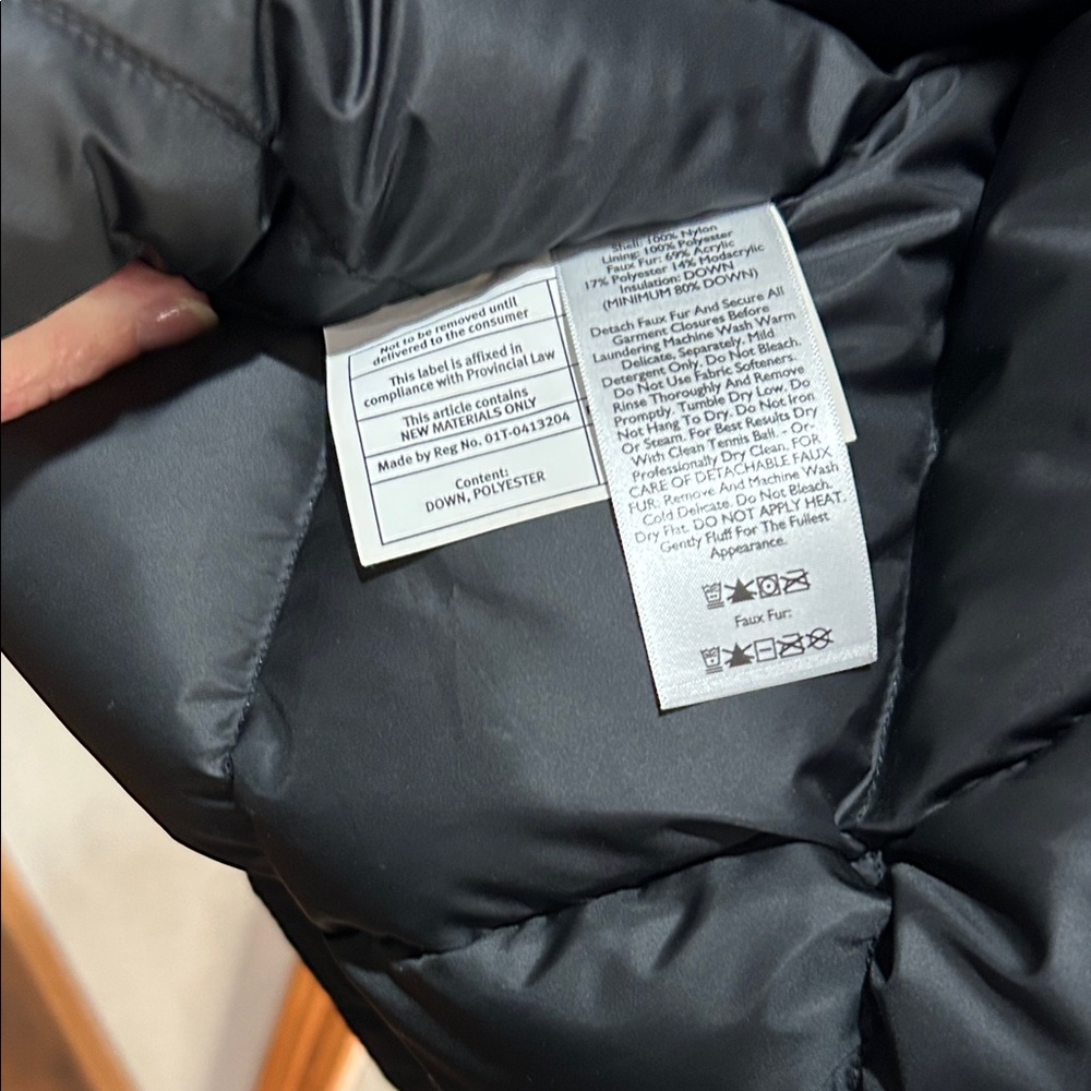 Eddie Bauer Black Quilted Jacket - Picture 8 of 8